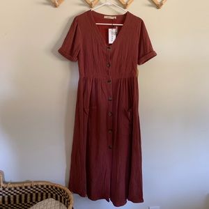 Wren & Ivory Midi Dress